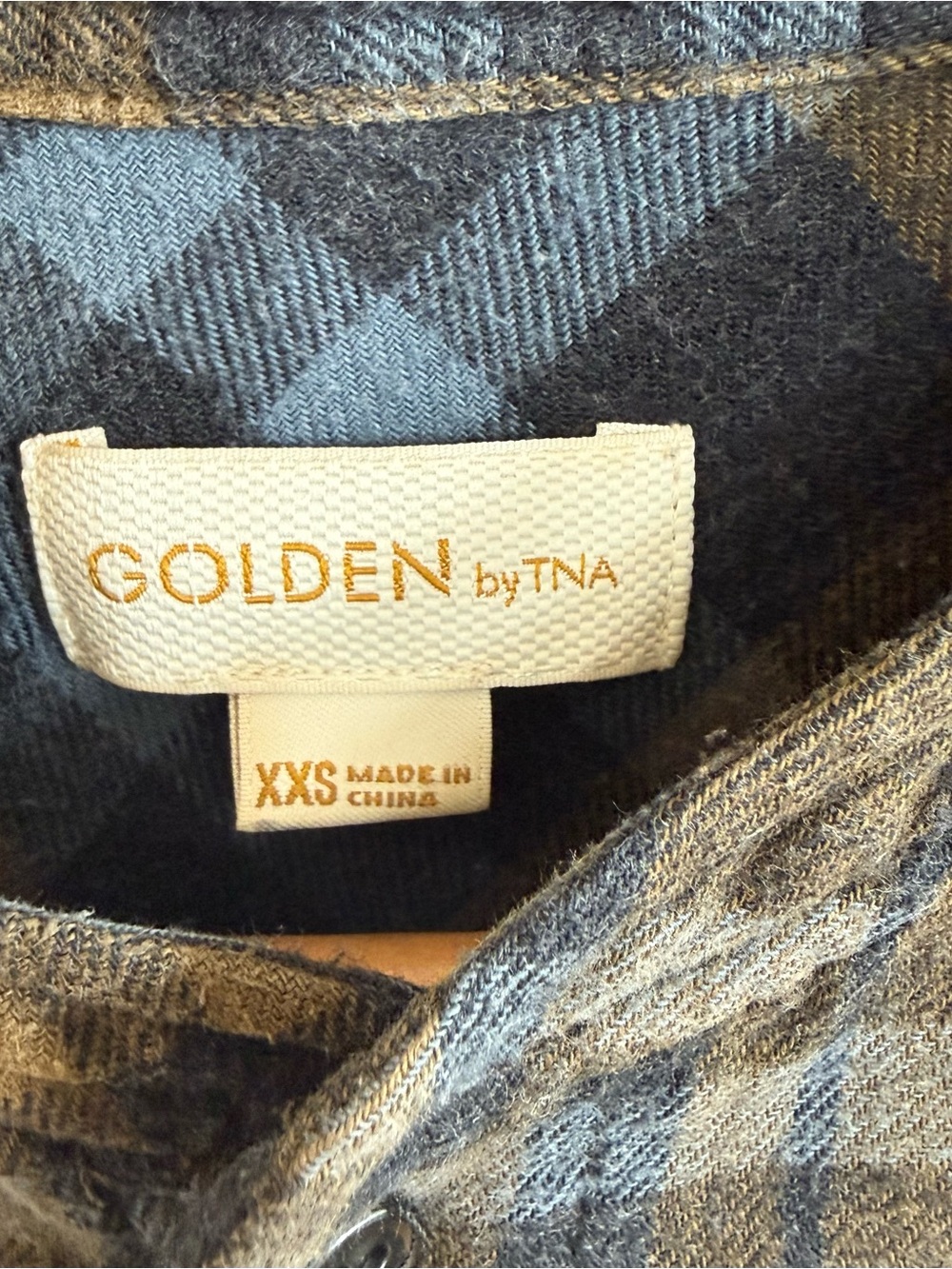 Aritzia flannel plaid tunic, XXS - Picture 4 of 13